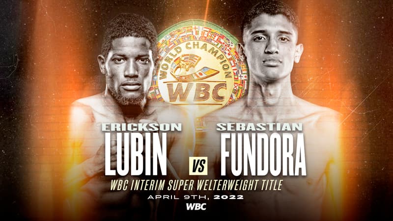 Erickson Lubin vs Sebastian Fundora WBC Poster