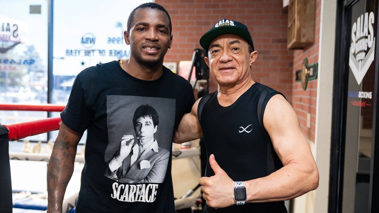 Erislandy Lara vs Danny Garcia Camp