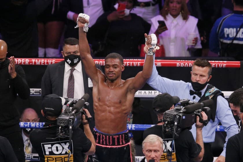 Errol Spence Jr defeats Danny Garcia by unanimous decision to set up potential Terence Crawford clash