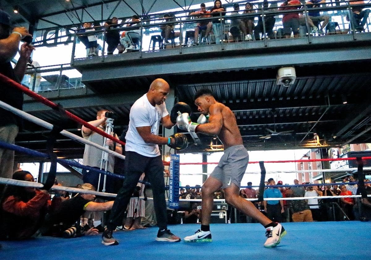 Errol Spence Media Workout