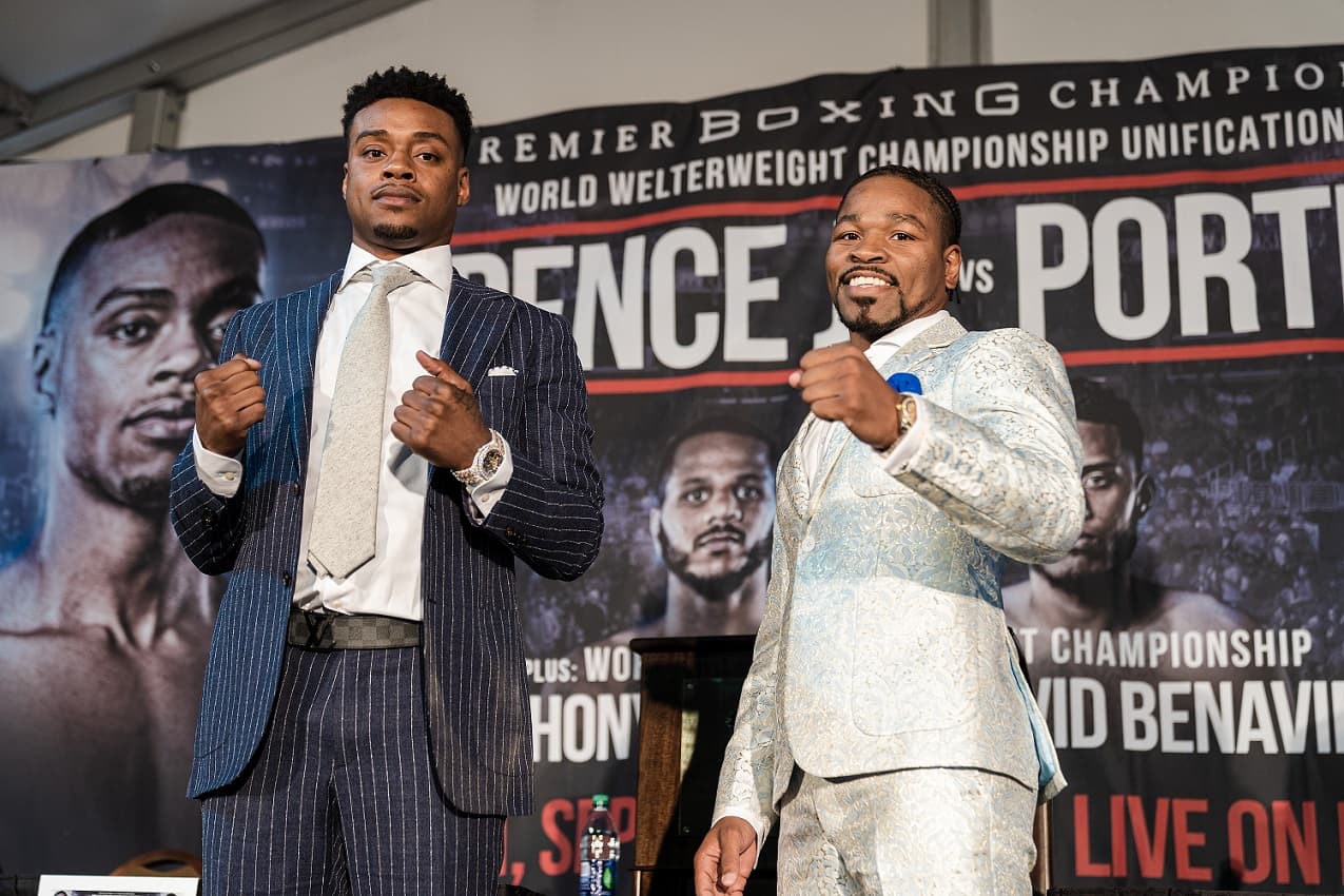 Errol Spence Jr vs Shawn Porter Presser