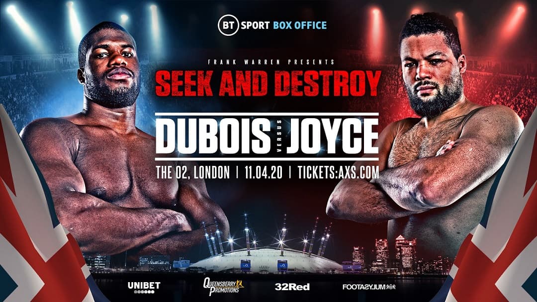 Daniel Dubois vs Joe Joyce Fight Poster