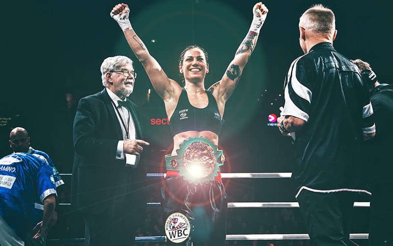 Eva Wahlstrom WBC Title