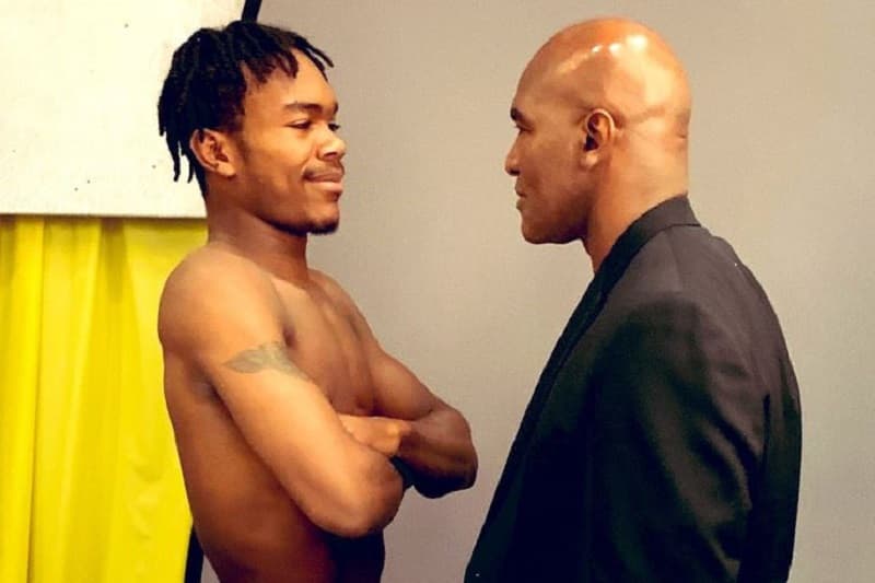Evan Holyfield and Evander Holyfield