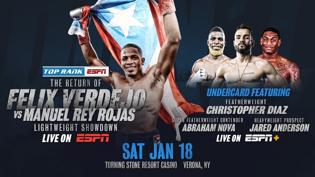 Felix Verdejo vs Manuel Rey Rojas