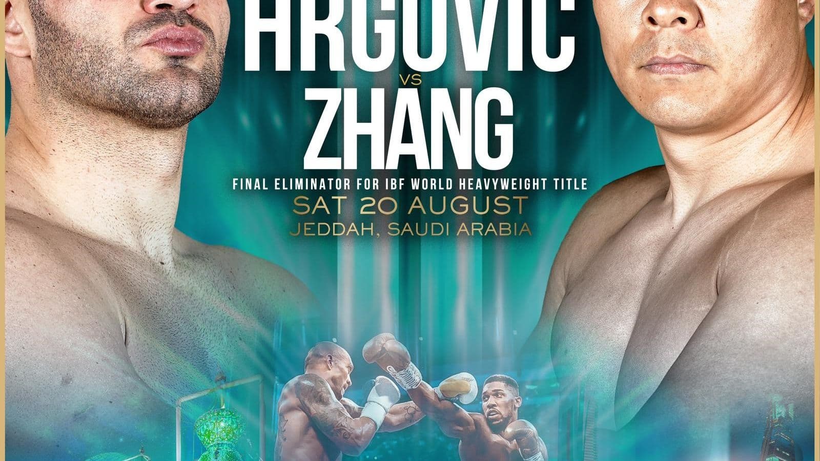 Filip Hrgovic vs Zhilei Zhang Fight Poster