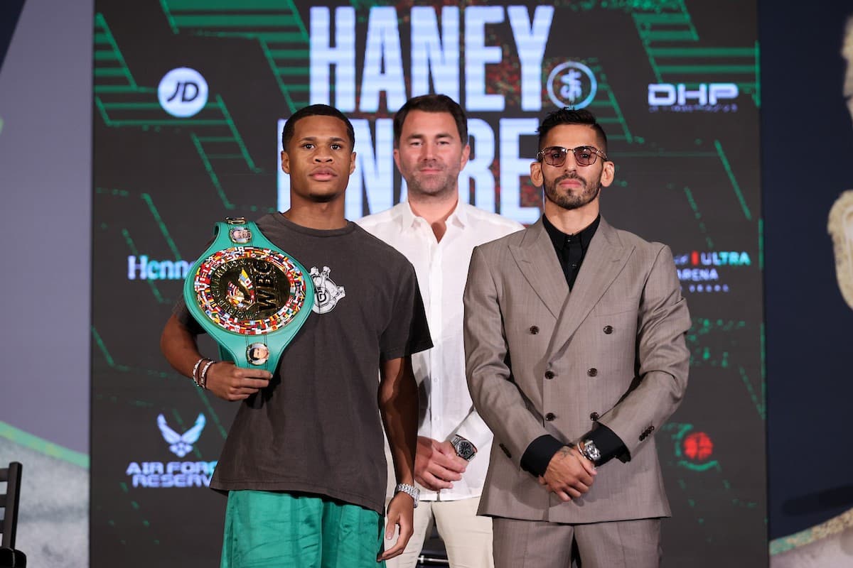 Devin Haney vs Jorge Linares Press Conference