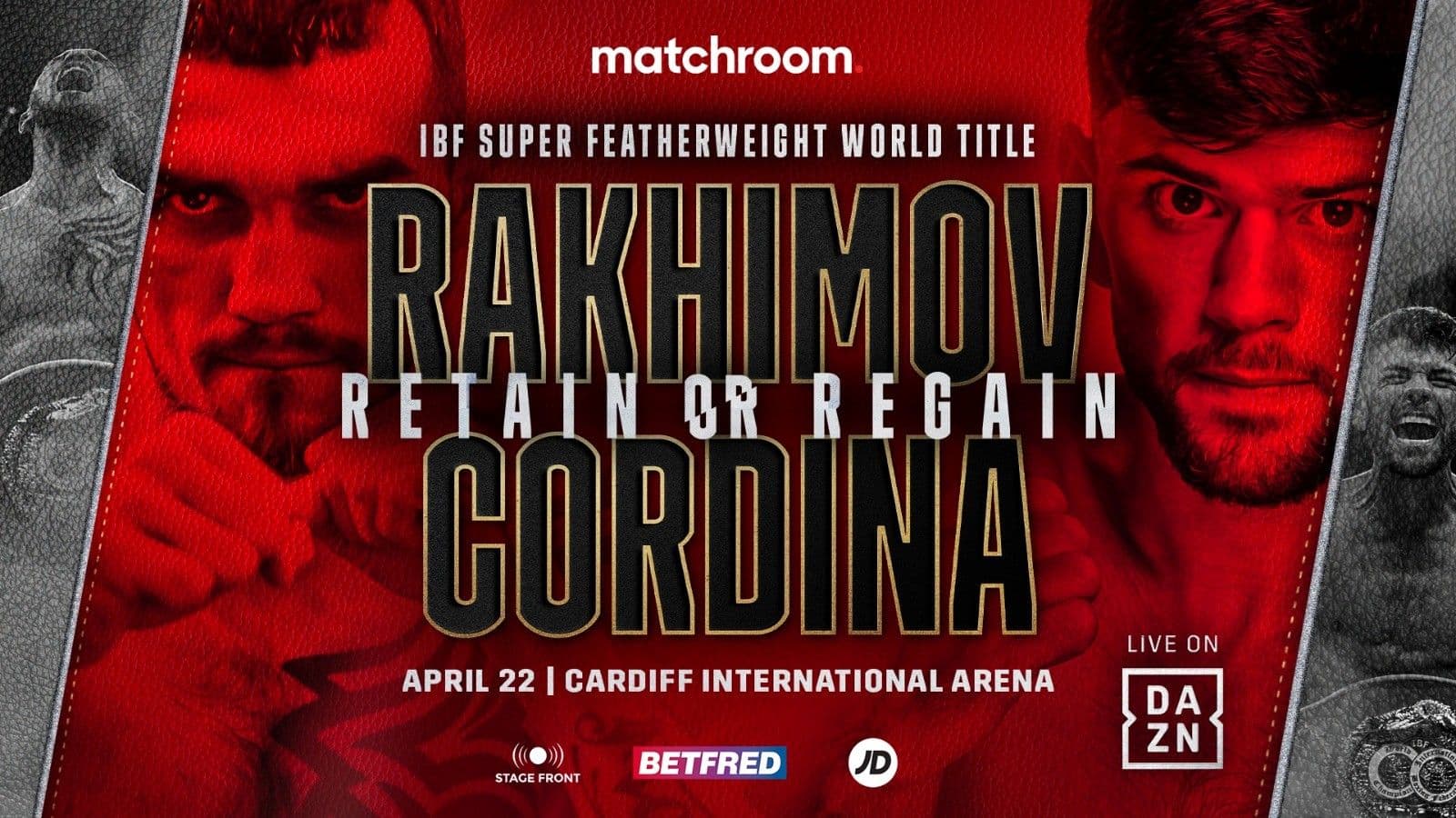 Joe Cordina vs Shavkatdzhon Rakhimov April