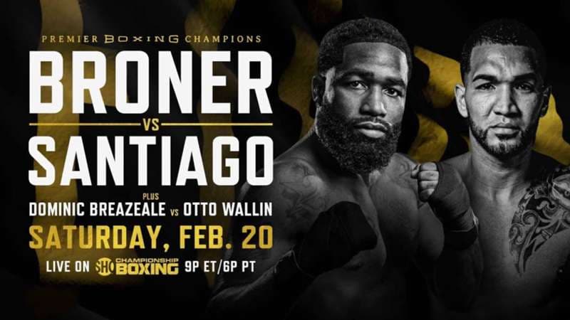 Adrien Broner vs Jovanie Santiago