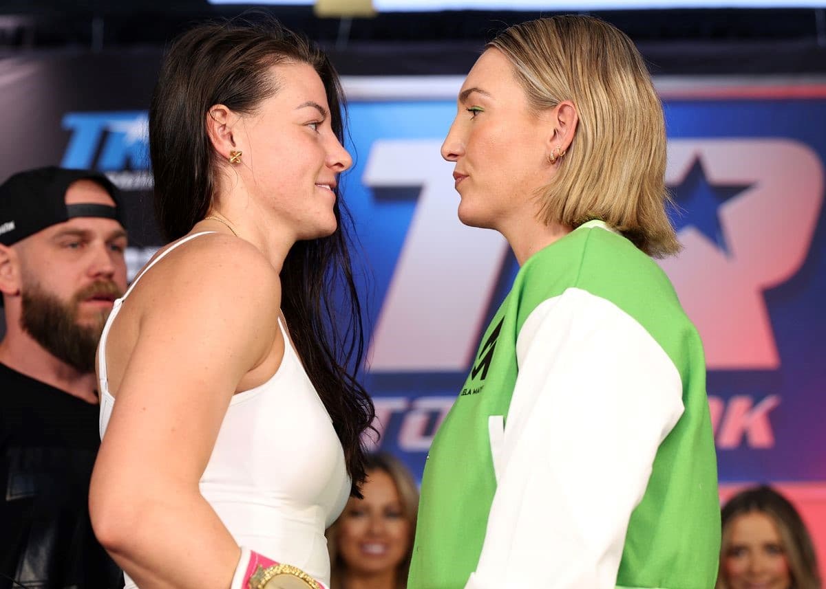 Mikaela Mayer vs Sandy Ryan Presser