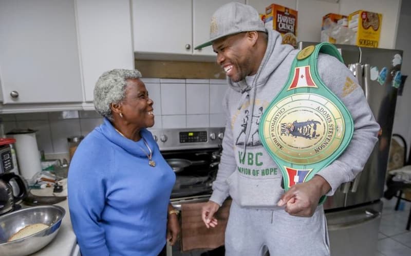 Adonis Stevenson WBC Hope Belt