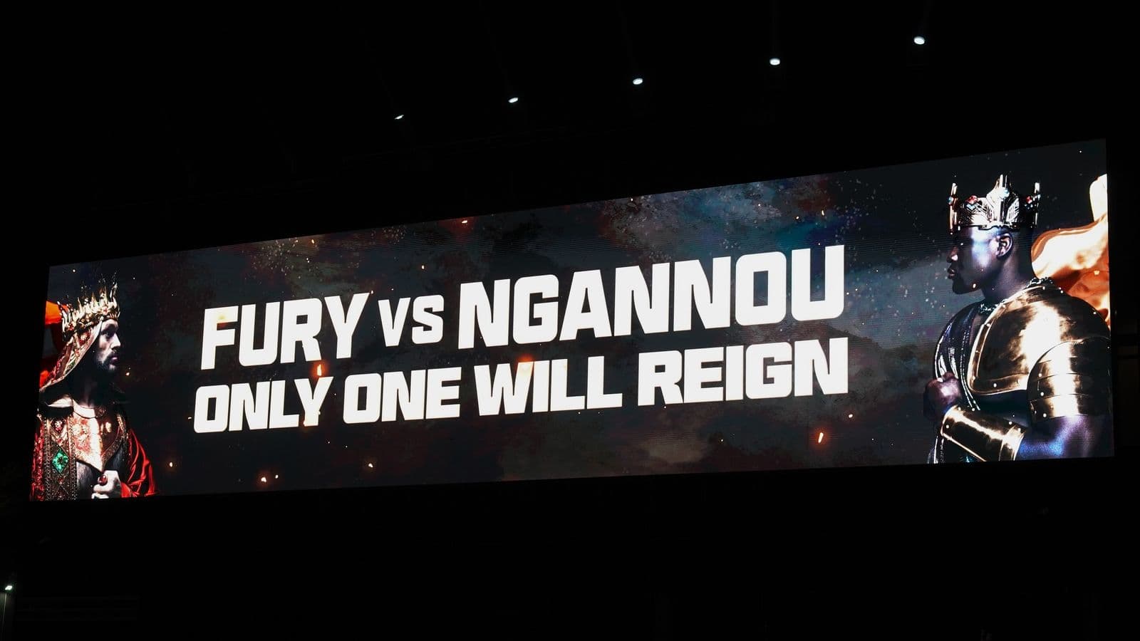 Tyson Fury vs Francis Ngannou Banner