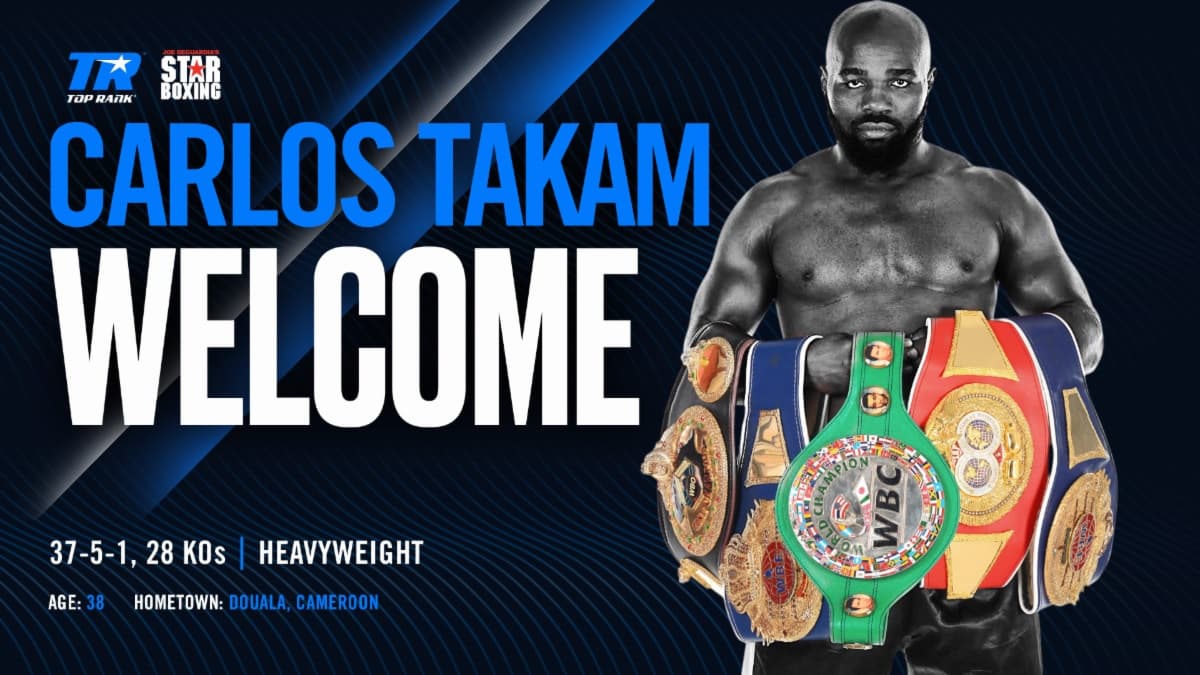 Carlos Takam Top Rank