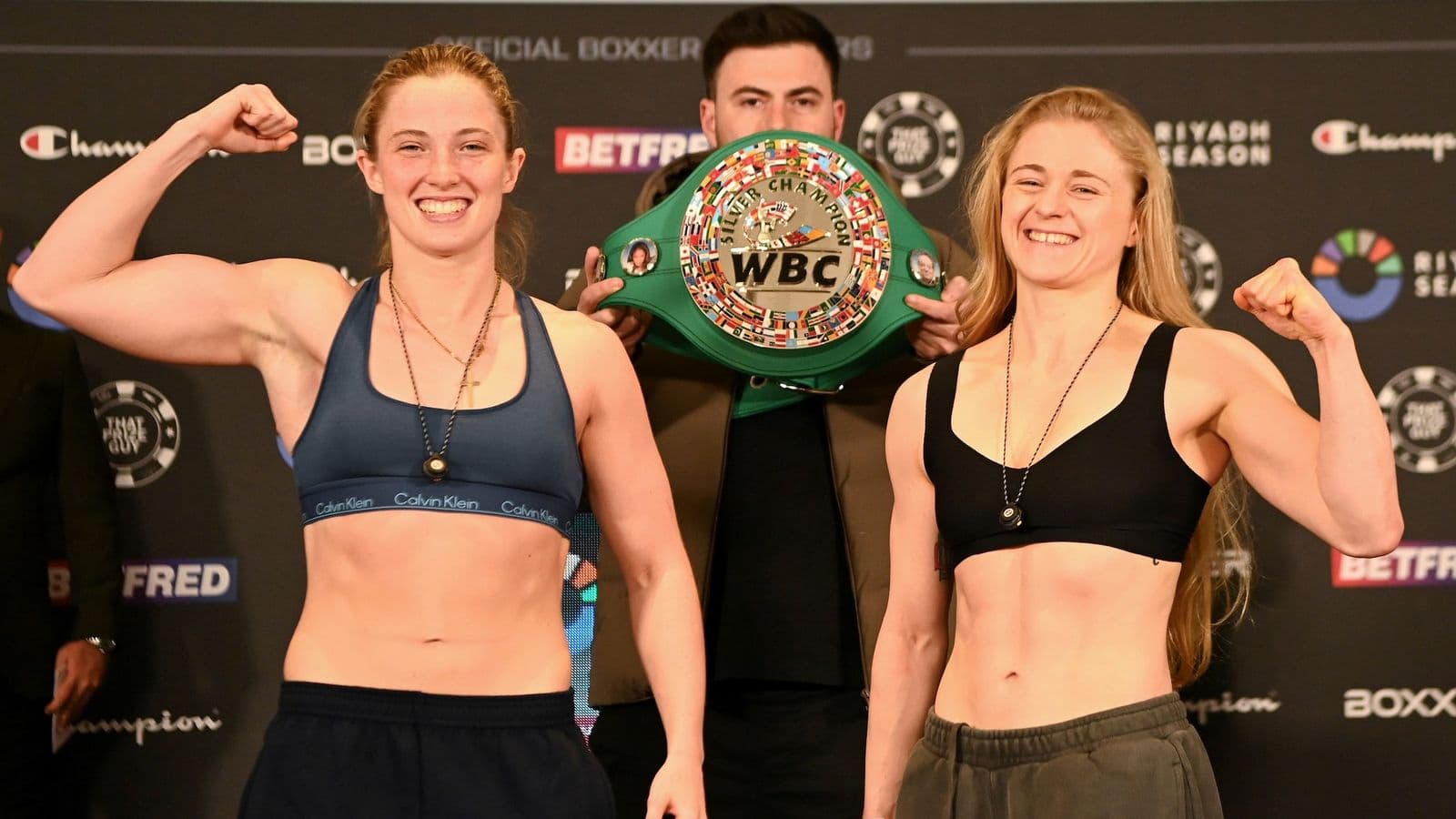 Francesca Hennessy vs Ellie Bouttell Weights
