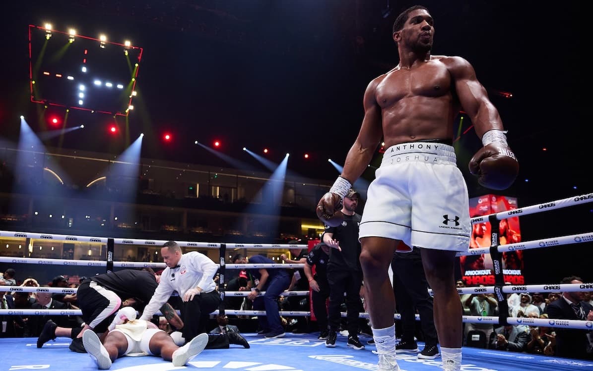 Anthony Joshua vs Francis Ngannou KO