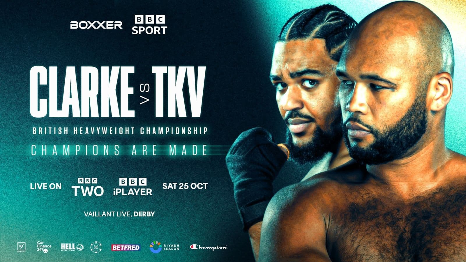 Frazer Clarke vs Jeamie Tkv