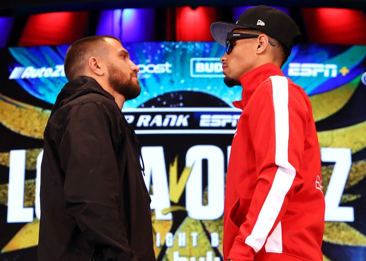 Vasiliy Lomachenko vs Jamaine Ortiz Faceoff