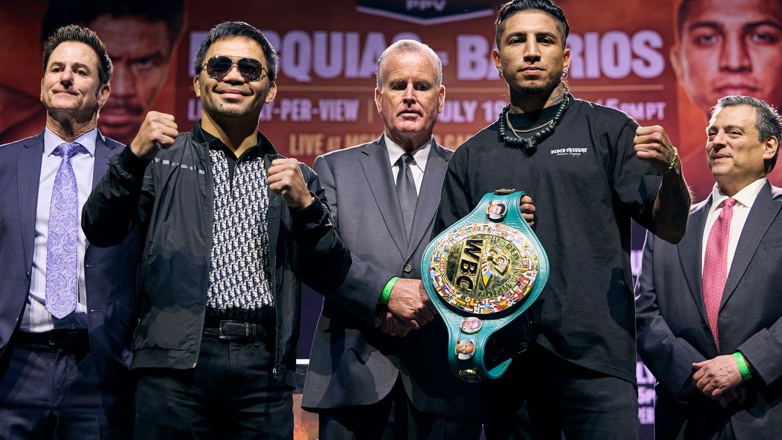 Manny Pacquiao vs Mario Barrios Presser