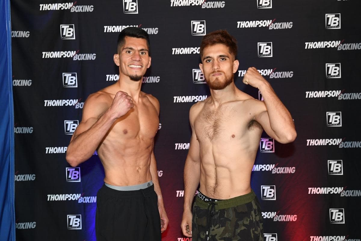 George Acosta vs Isaac Avelar Weigh in