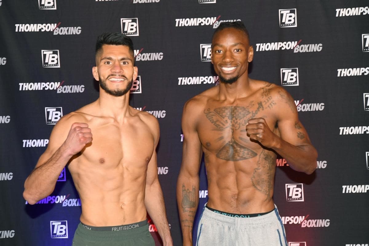 George Acosta vs Marlin Sims Weigh in