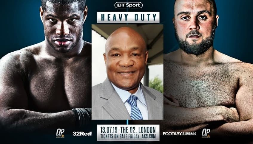 Daniel Dubois vs Nathan Gorman George Foreman