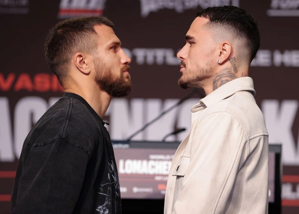 Vasiliy Lomachenko vs George Kambosos Jr Presser