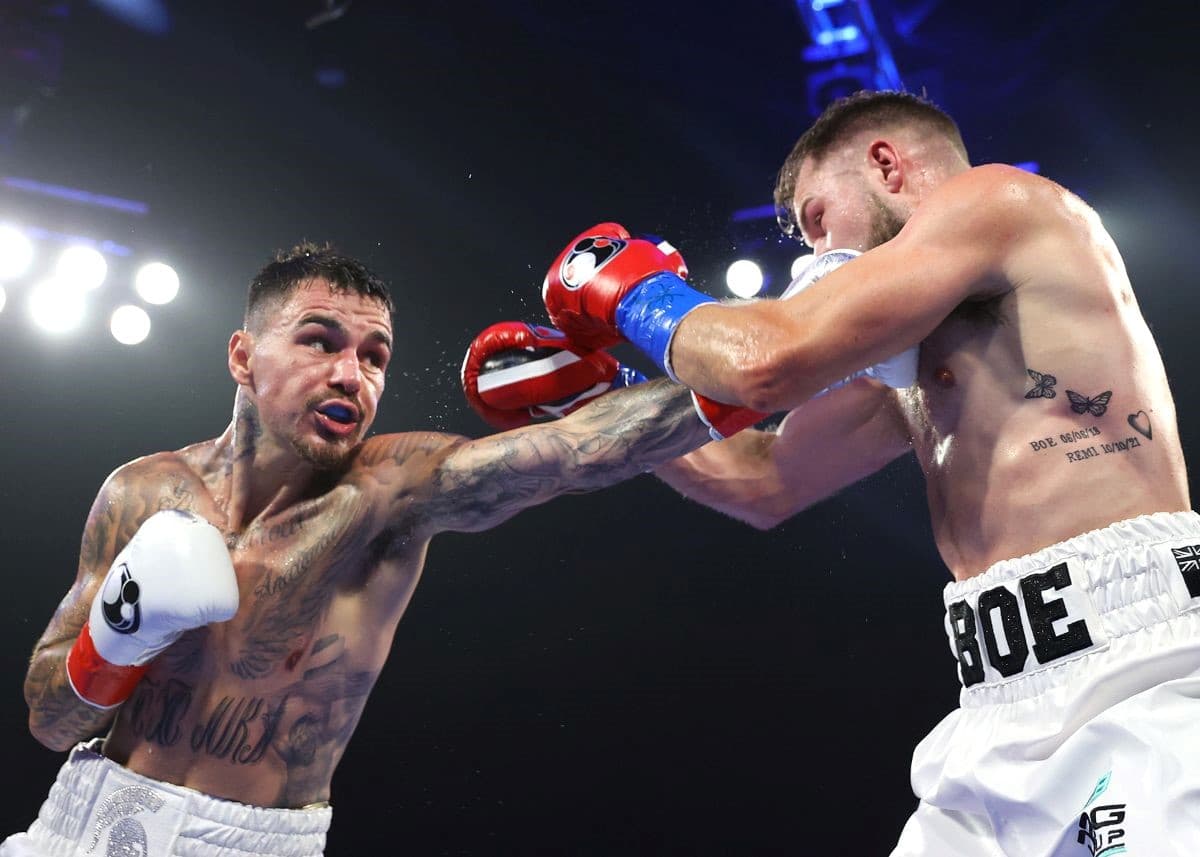 George Kambosos Jr vs Maxi Hughes Fight