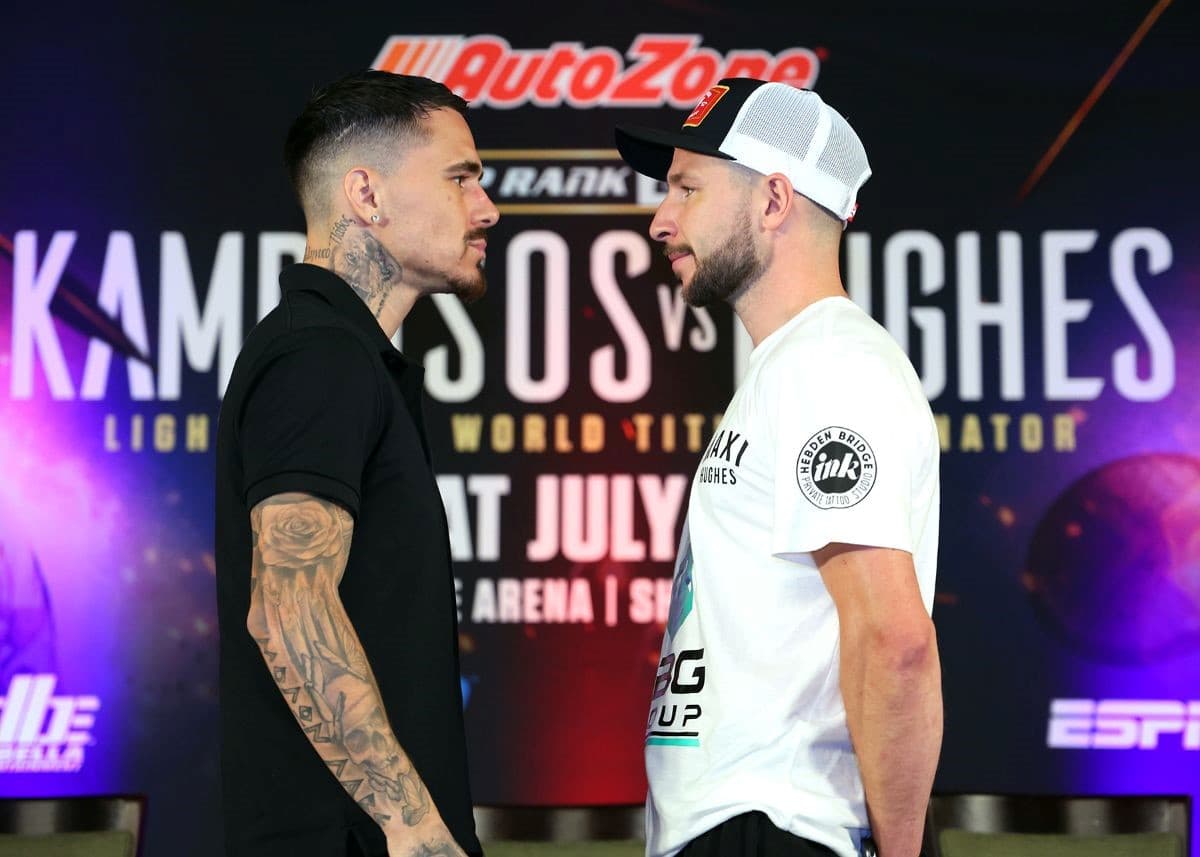 George Kambosos Jr vs Maxi Hughes Presser