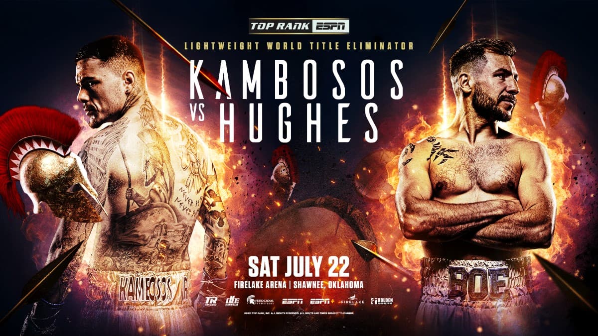 George Kambosos Jr vs Maxi Hughes