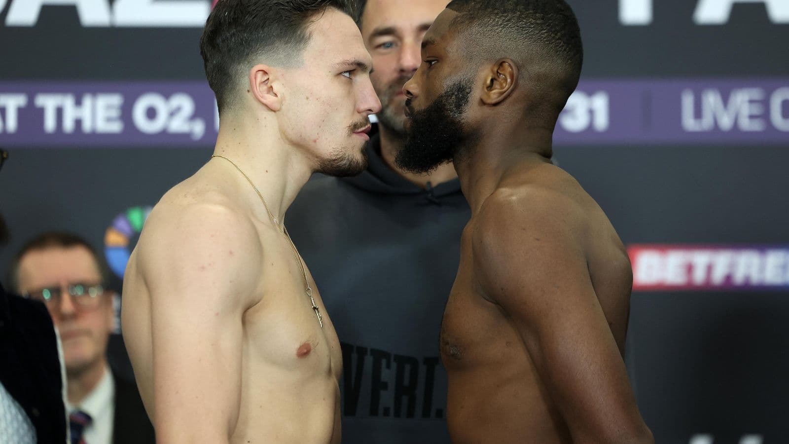 George Liddard vs Derrick Osaze Weighin