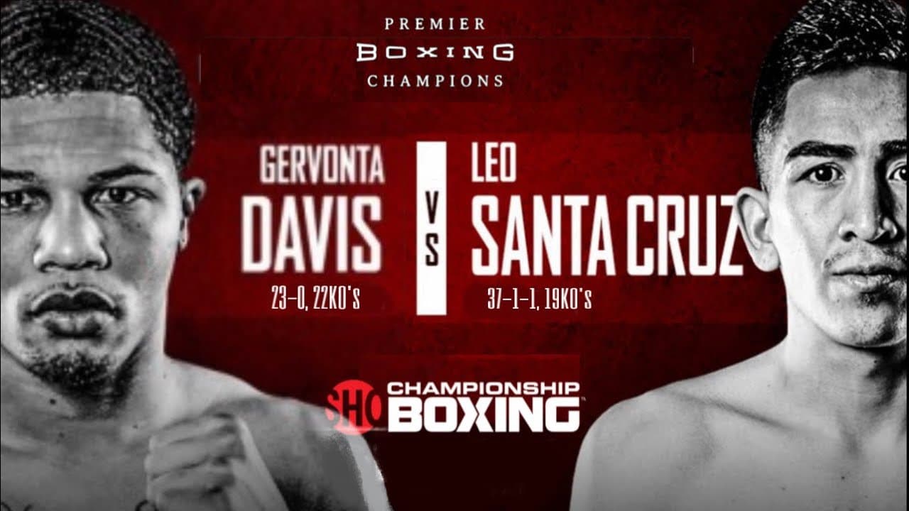Premier Boxing Champions Davis vs Santa Cruz