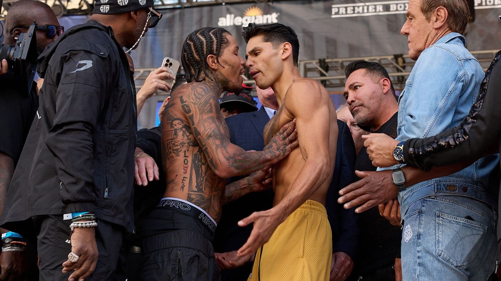 Gervonta Davis vs Garcia Weigh Ins