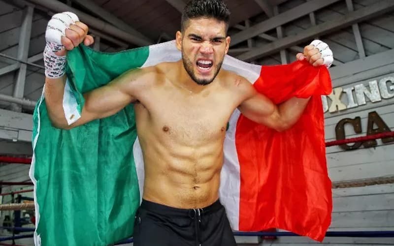 Gilberto Ramirez Mexico Flag