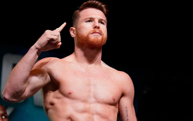 Canelo Weigh in