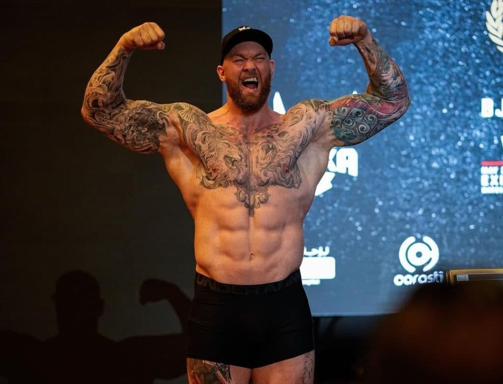 Hafthor Bjornsson Weigh in