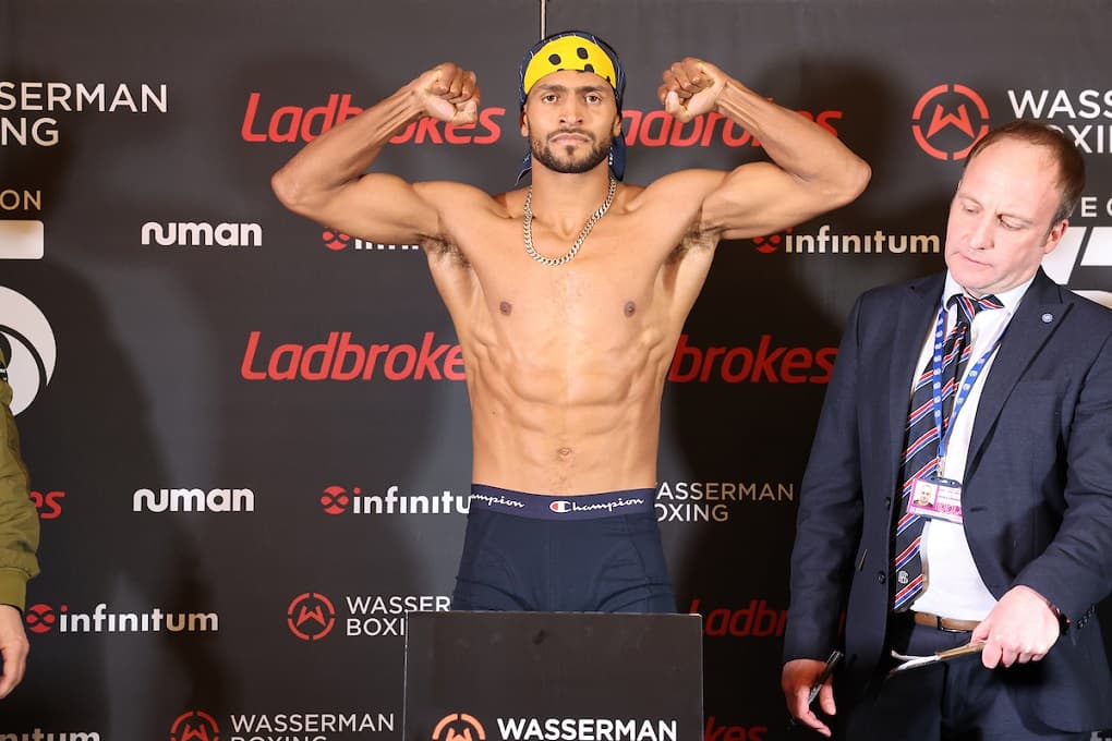 Harlem Eubank vs Miguel Antin Weighin