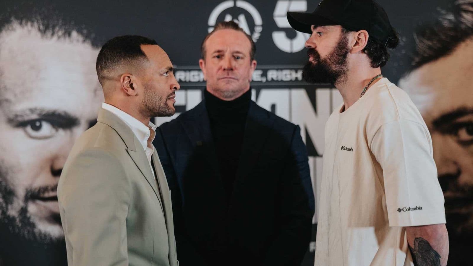 Harlem Eubank vs Tyrone Mckenna Presser