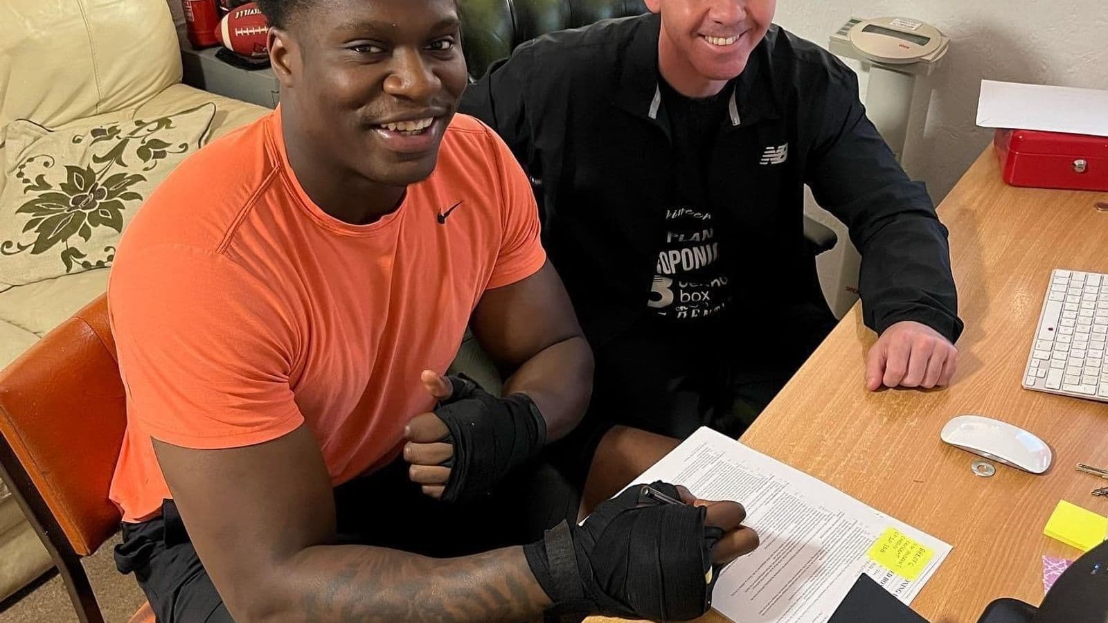 Boma Brown Signs With Paul Stevenson
