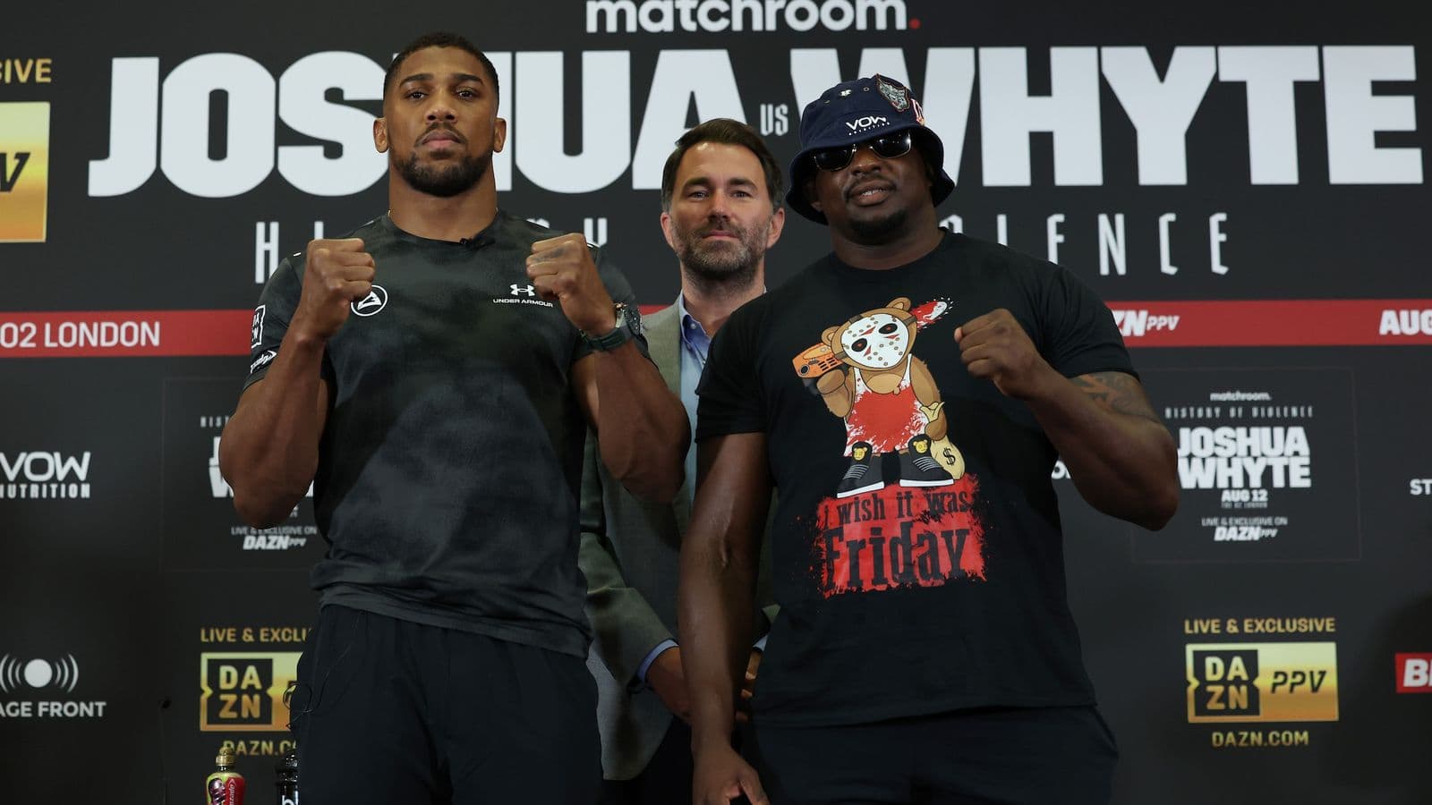 Anthony Joshua vs Dillian Whyte 2 Presser
