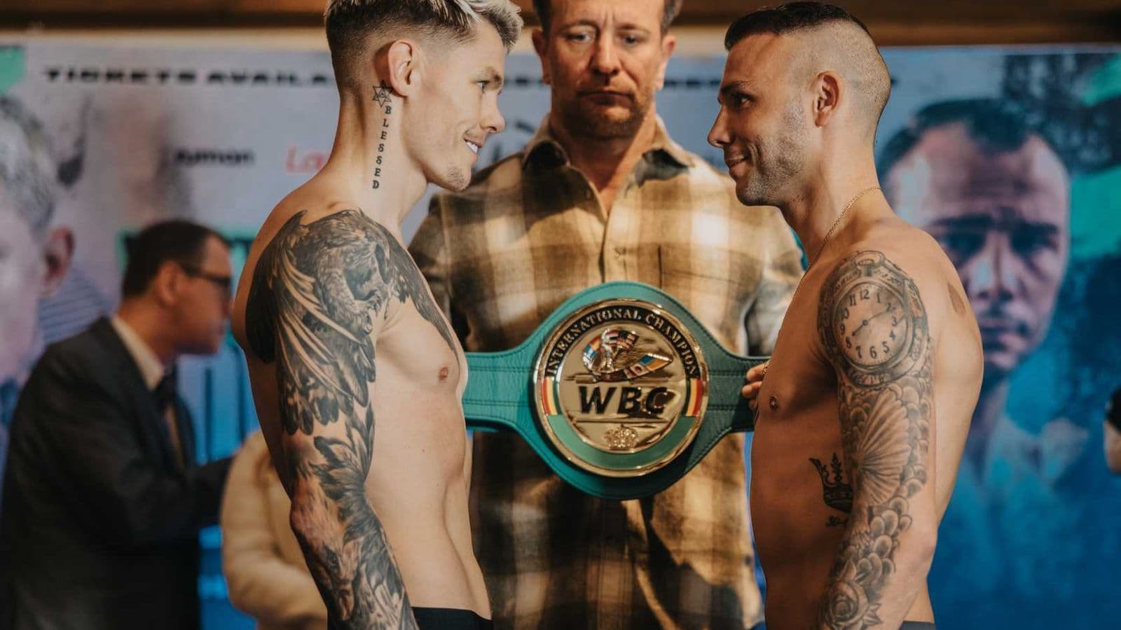 Charlie Edwards vs Georges Ory Weighin