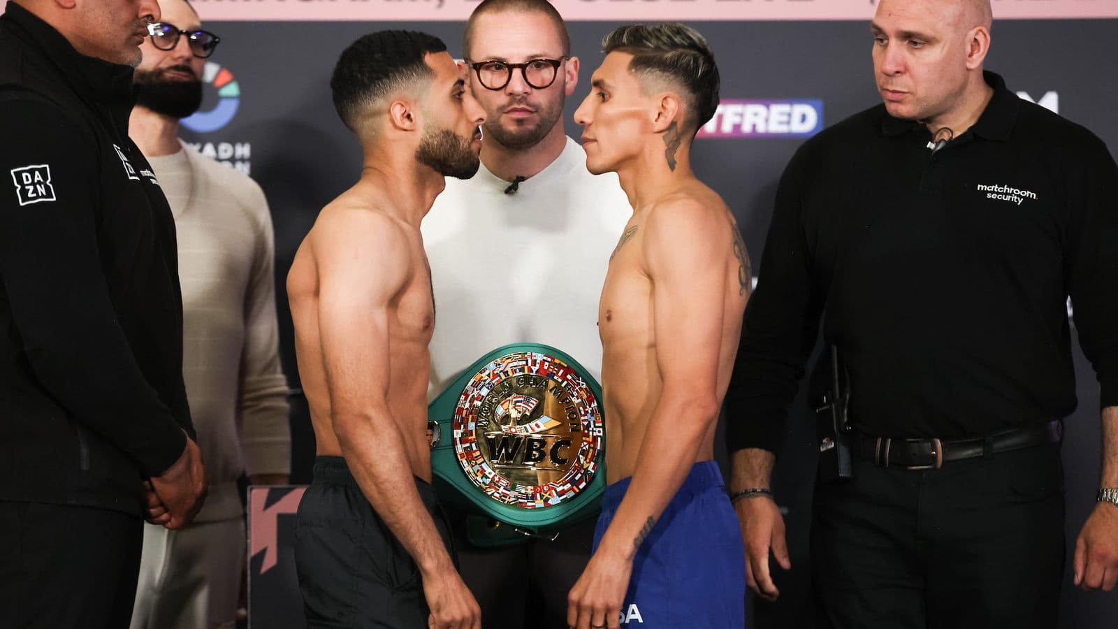 Galal Yafai vs Francisco Rodriguez Weights