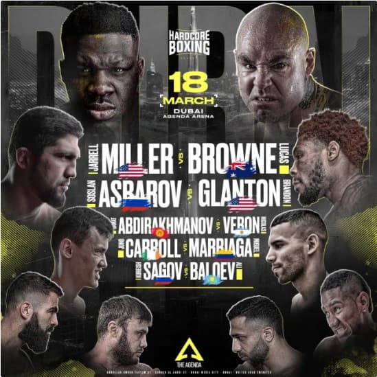 Jarrell Miller vs Lucas Browne
