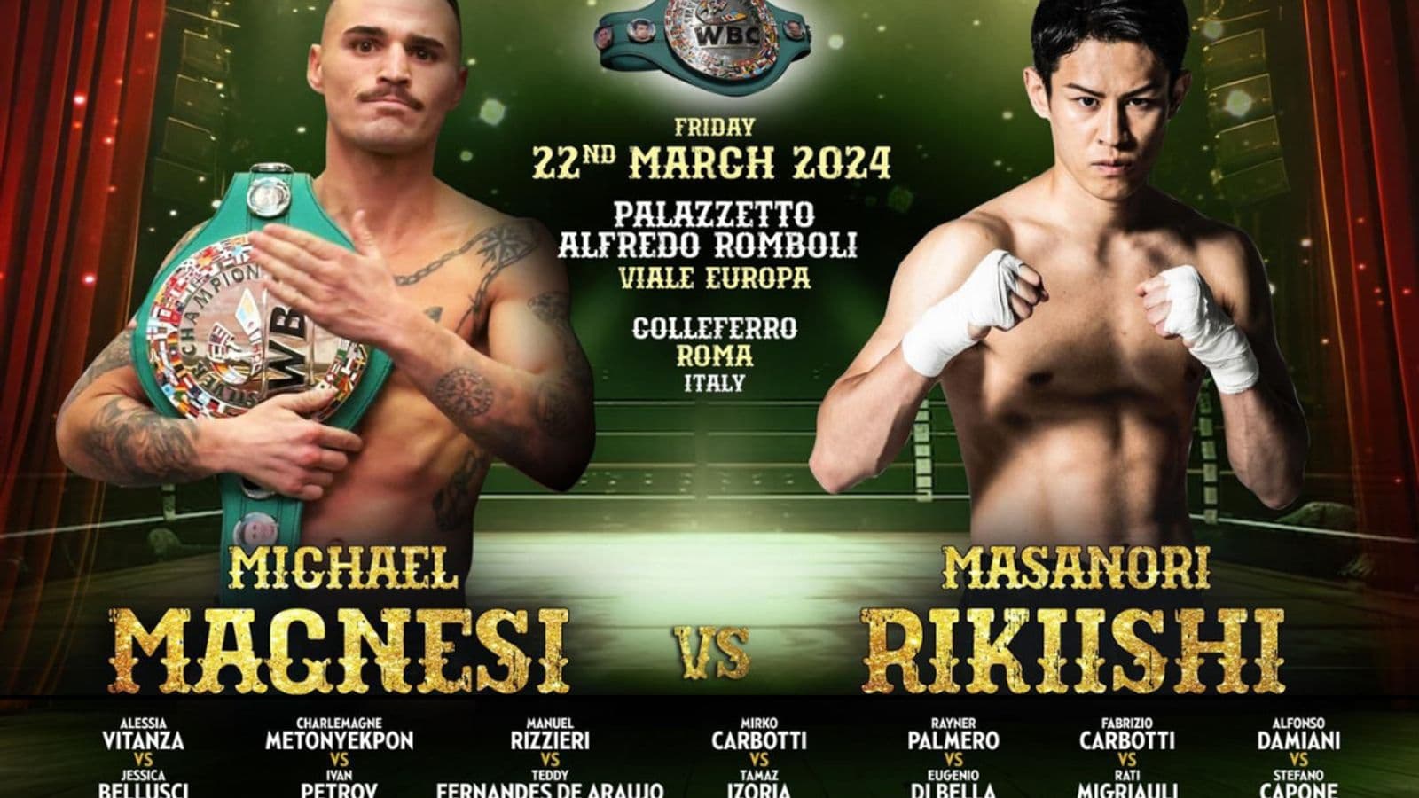 Michael Magnesi vs Masanori Rikiishi Poster