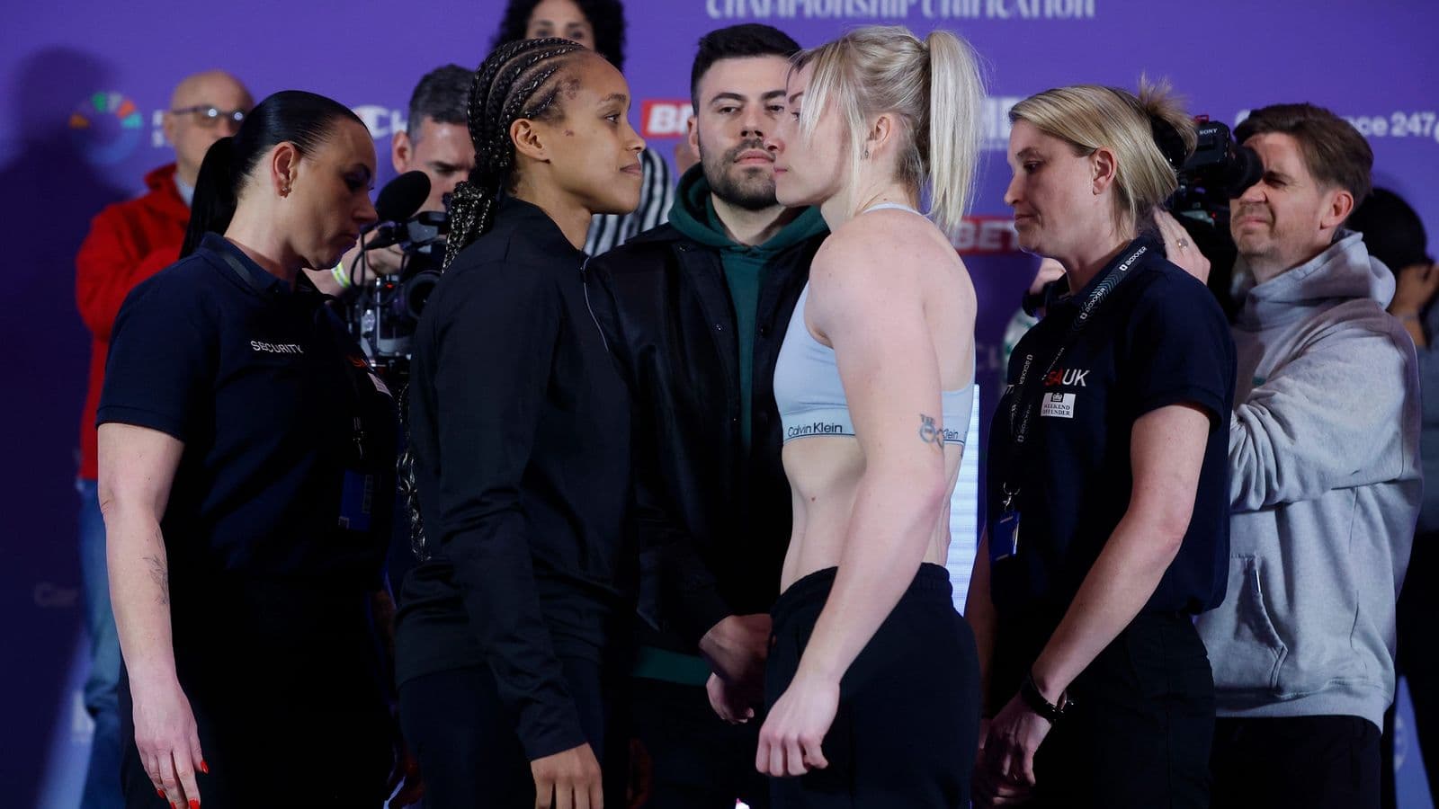 Natasha Jonas vs Lauren Price Weights