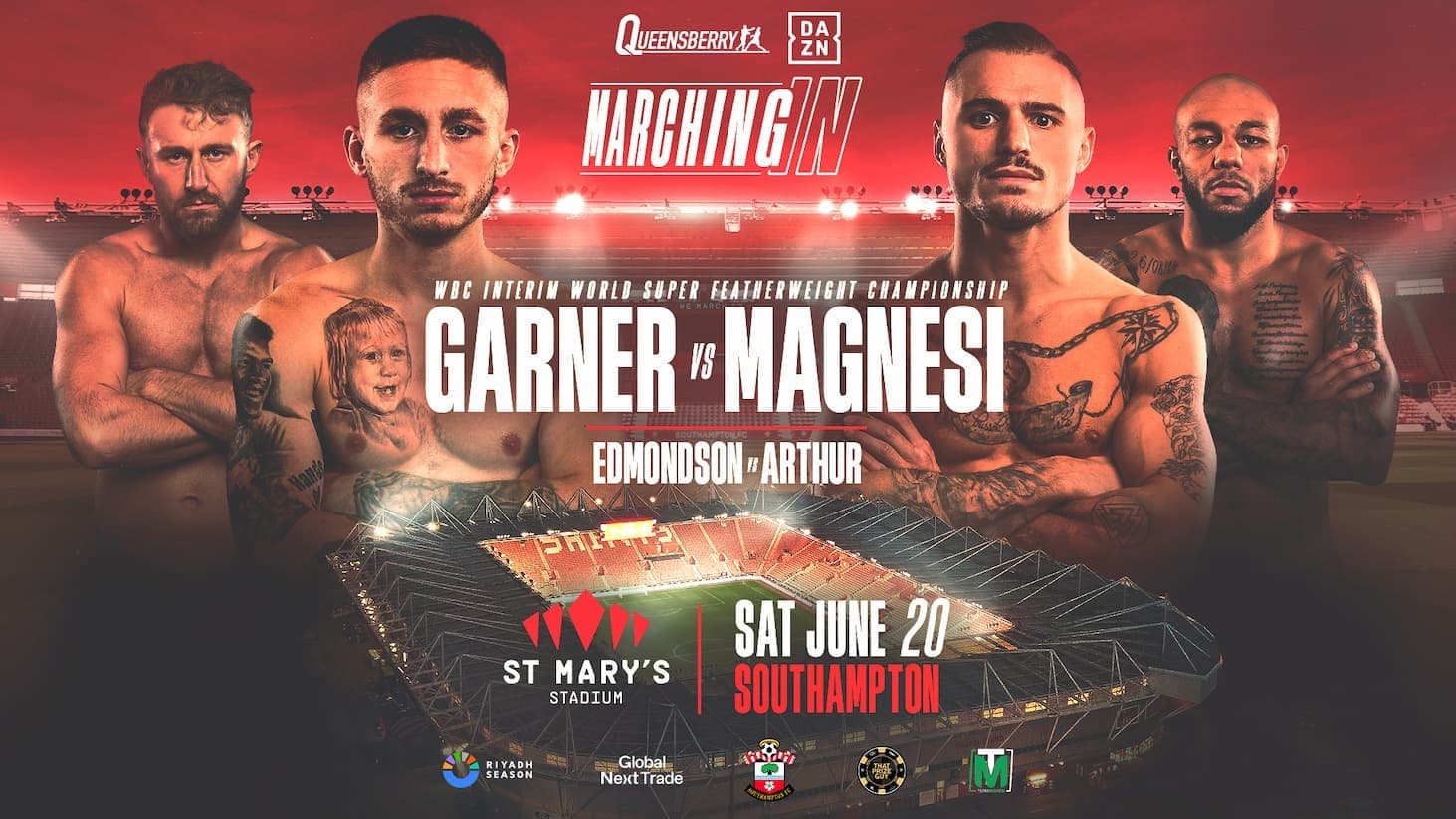 Ryan Garner vs Michael Magnesi