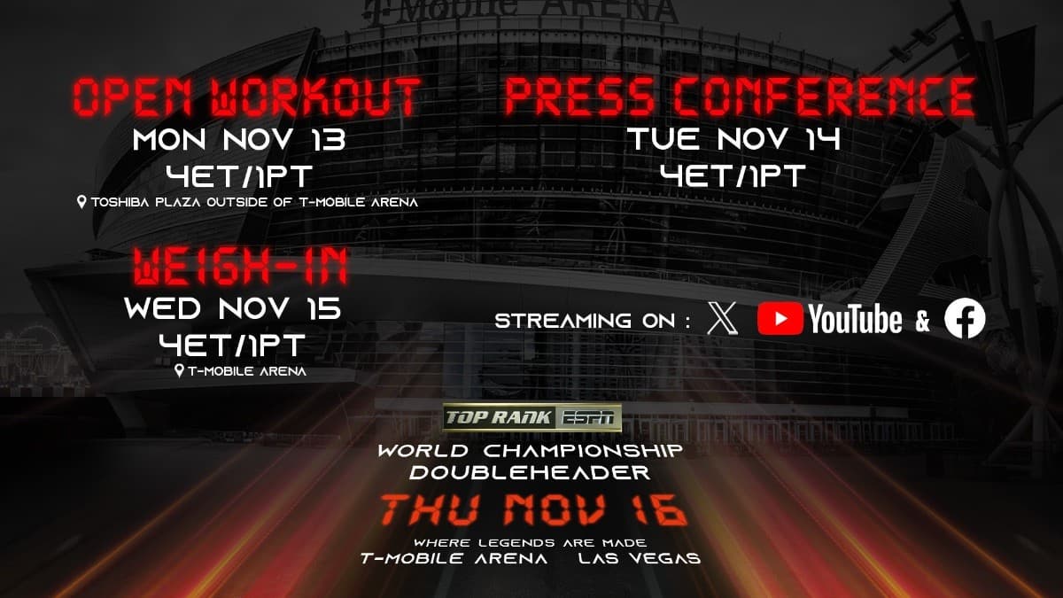 Shakur Stevenson vs Edwin De Los Santos Fight Week