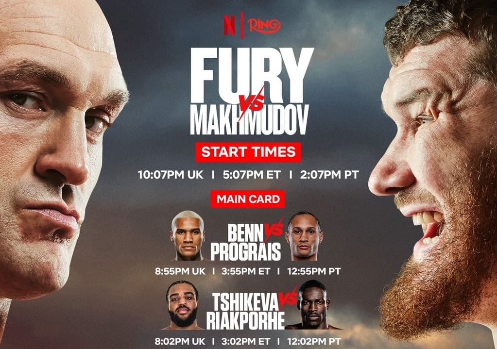 How to watch Tyson Fury vs Arslanbek Makhmudov