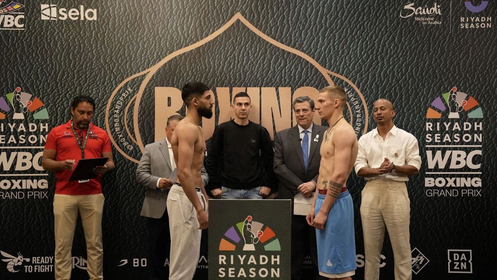 WBC Boxing Grand Prix Phase 2 Super Lightweight Weighin