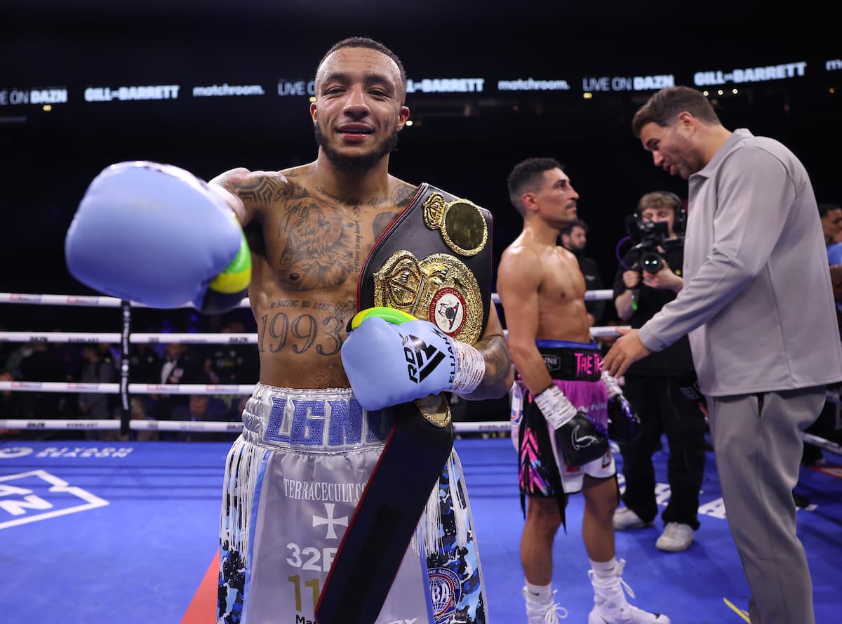 Zelfa Barrett vs Jordan Gill WBA Belt