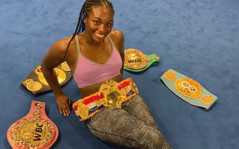 Claressa Shields Belts